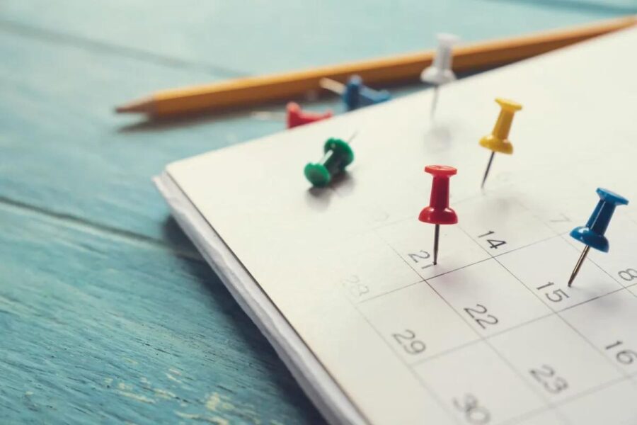 organização de gestão de tempo