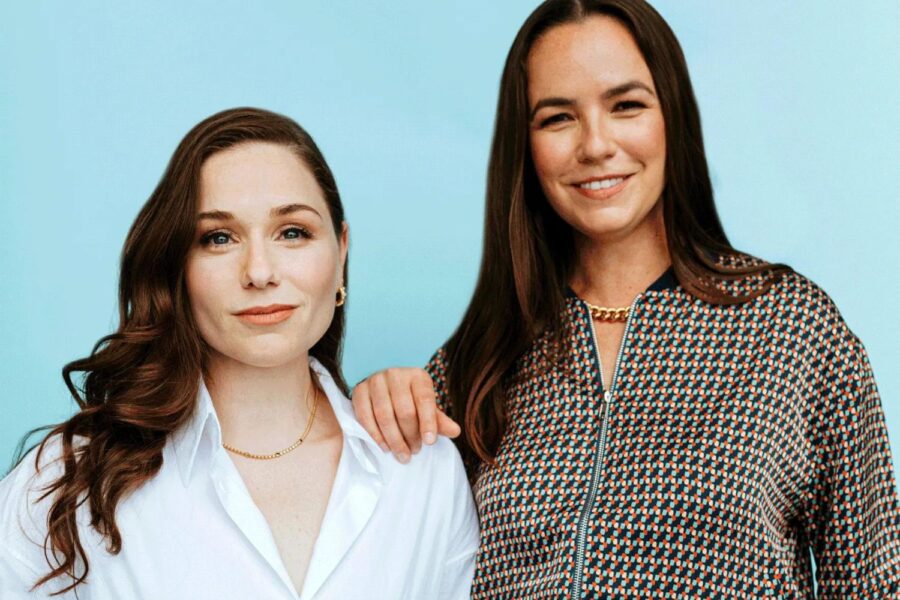 Laura Modi e Sarah Hardy, cofundadoras da Bobbie