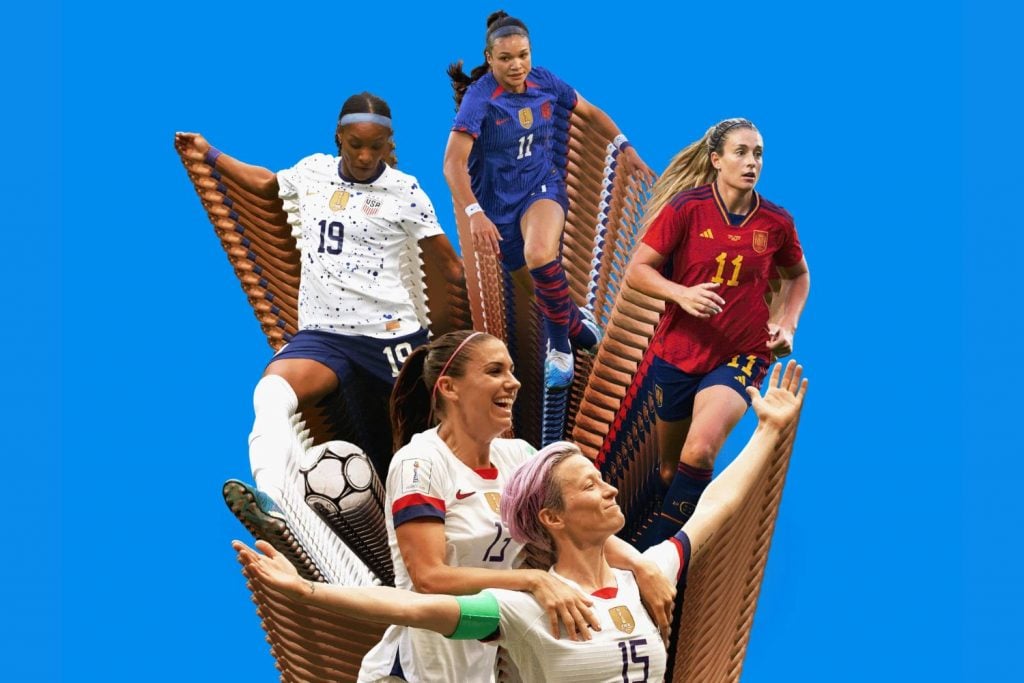 As jogadoras mais valiosas da Copa do Mundo Feminina
