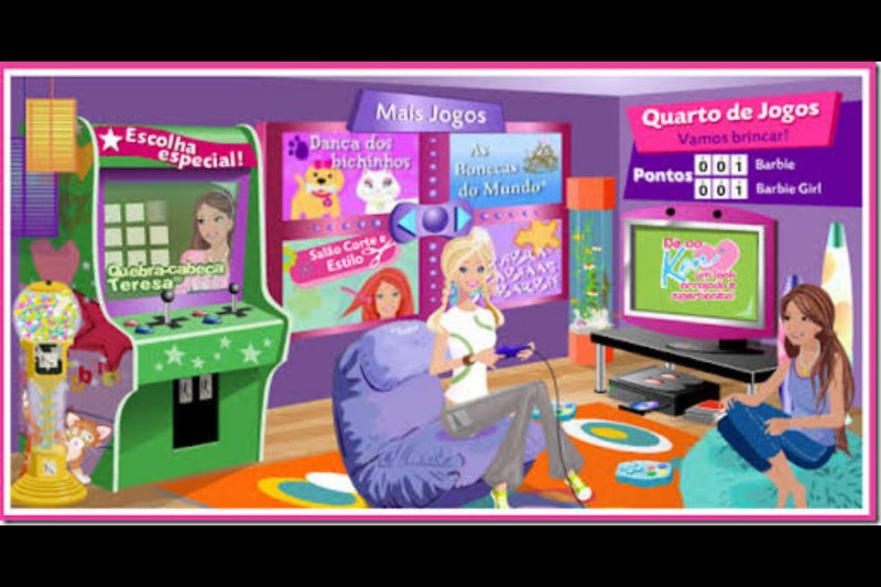 jogos da barbie antigos 2008 - Meus Jogos de Meninas