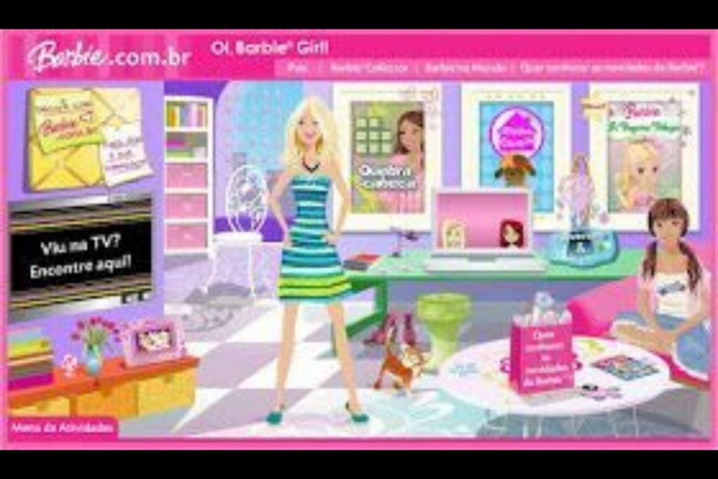 Barbie site oficial jogo