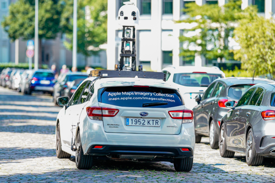 Getty Images/Carro de mapeamento da Apple