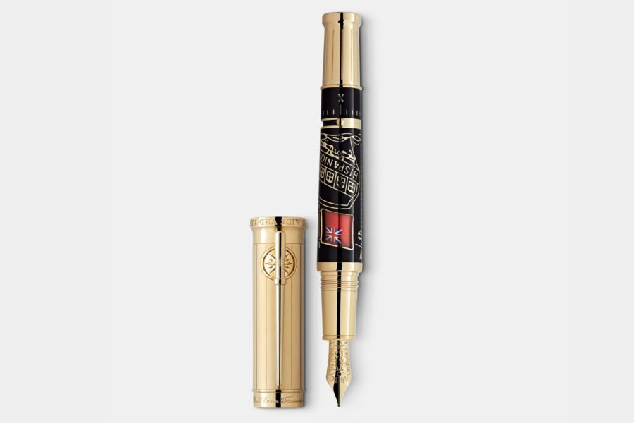 Caneta Tinteiro Montblanc Writers Edition Robert Louis Stevenson Edição Limitada 1883