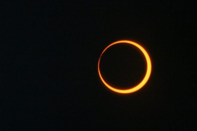 O eclipse anular do Sol 
