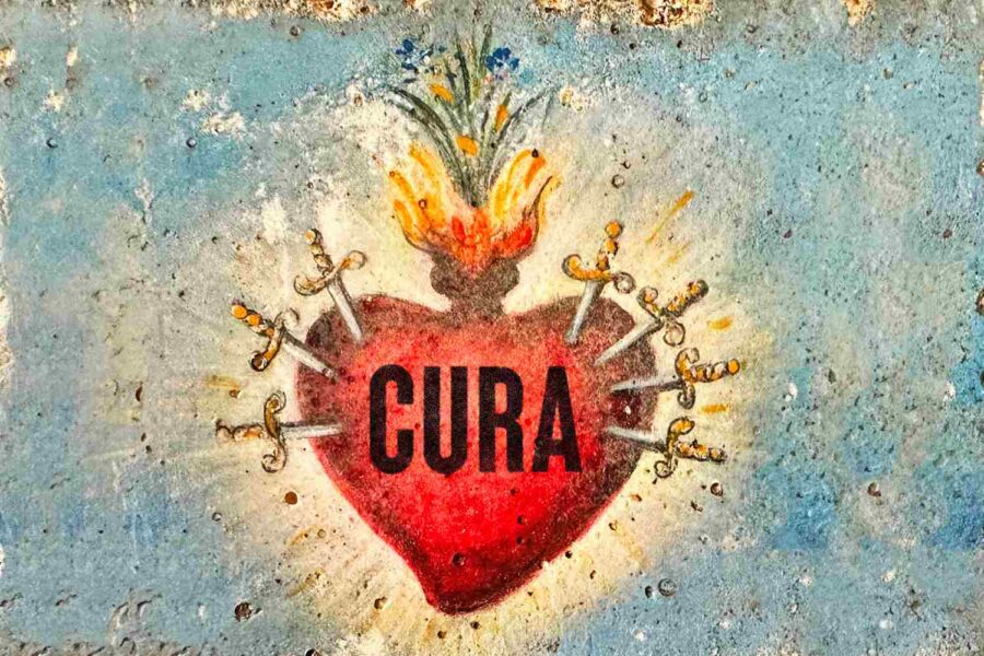 Imagem de coração escrito cura