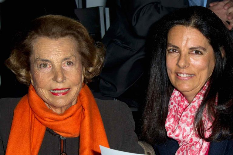 Liliane Bettencourt e Françoise Bettencourt Meyers