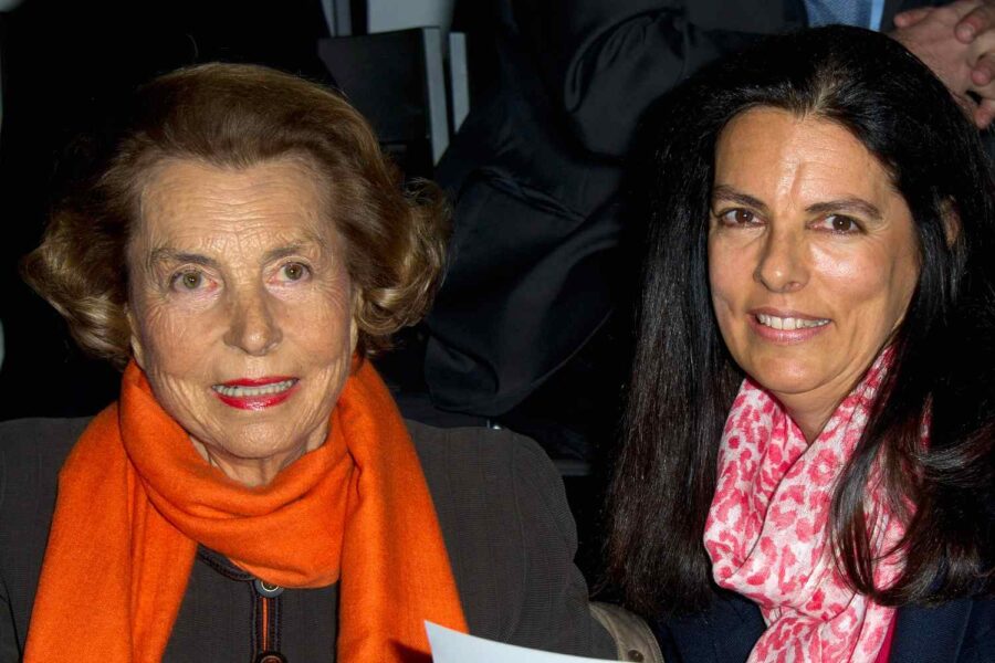 Liliane Bettencourt e Françoise Bettencourt Meyers
