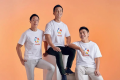 Cofundadores da Klook (da esquerda): Eric Gnock Fah, COO; Ethan Lin, CEO; Bernie Xiaokang Xiong, CTO - Foto: DGT PORTRAITS
