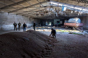 Armazém de grãos na Ucrânia - Foto: Getty Images