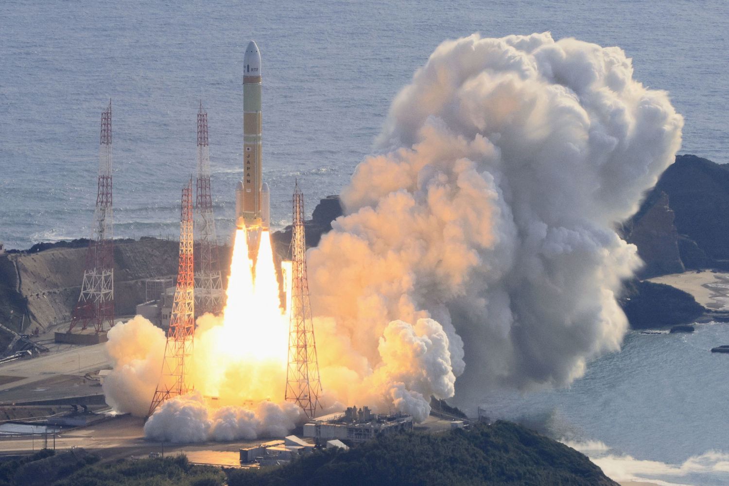 japão lança foguete h3 de última geração com sucesso, após falha no ano passado