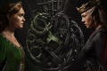 Poster da segunda temporada de House of The Dragon, com as duas protagonistas da série, Rhaenyra Targaryen e Alicente Hightower
