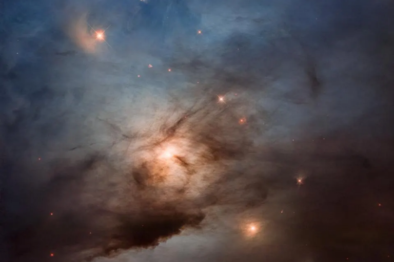 Esta imagem da superfície da estrela, NGC 1333, foi obtida pelo Telescópio Espacial Hubble da NASA.