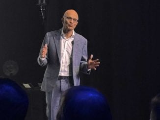 Foto de Satya Nadella, CEO da Microsoft