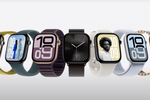 Foto dos novos Apple Watches, lançados nesta segunda-feira, 9 de setembro de 2024