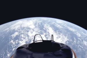 Foto da missão Polaris Dawn, da SpaceX