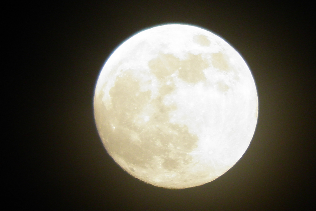 The largest supermoon of the year can be seen on Thursday (17)