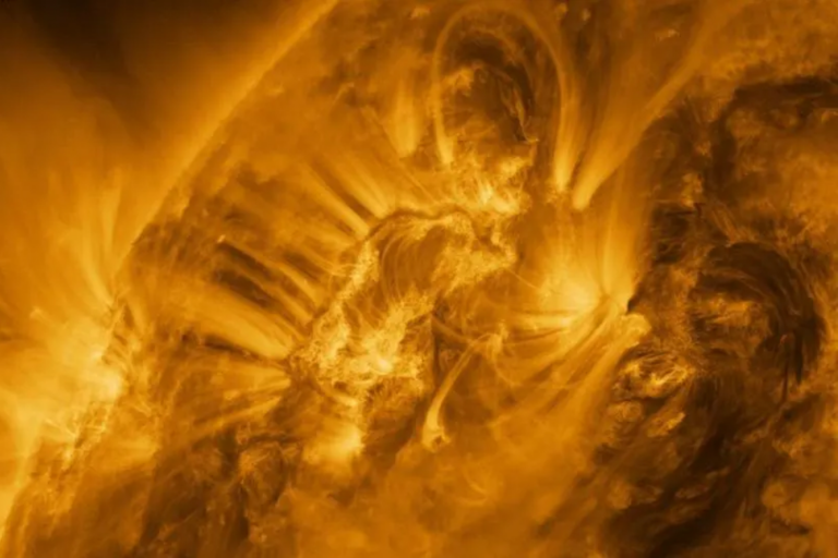 Imagem do Sol capturada pelo Solar Orbiter