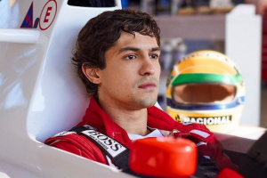 Foto da série biográfica de Ayrton Senna