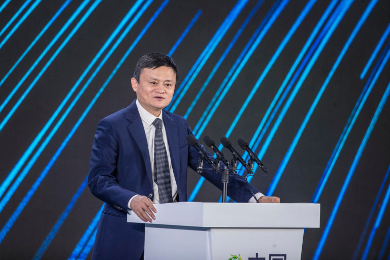 Foto de Jack Ma, bilionário cofundador do Alibaba