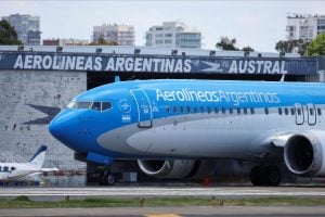 avião da aerolíneas argentinas