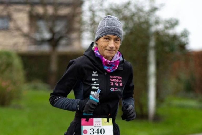 Hilde Dosogne corredora belga maratona