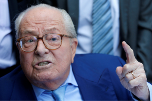 Jean-Marie Le Pen, fundador do partido francês Frente Nacional