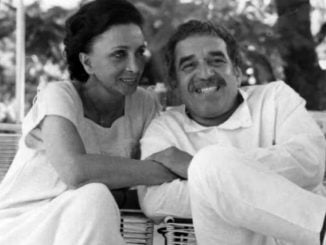 María Luisa Elío e Gabriel García Márquez