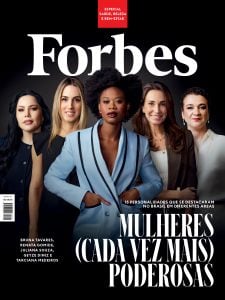 Capa da edição impressa da revista Forbes