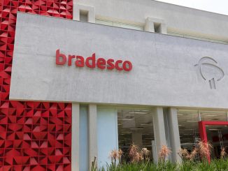 Fachada do banco Bradesco