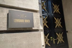 Placa do Lombard Odier