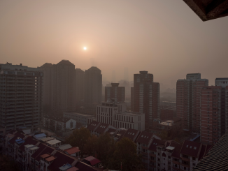 Céu de Pequim, China