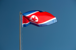 Bandeira da Coreia do Norte