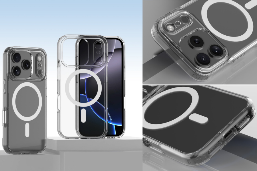 Foto vazada do suposto design do iPhone 17 Pro Max