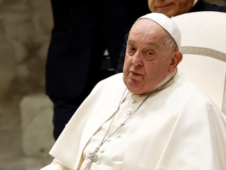 Foto do Papa Francisco no Vaticano