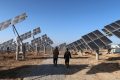 energia renovável em parque solar da China