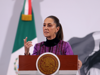 Foto de Claudia Sheinbaum, presidente do México