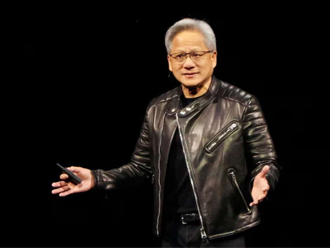 Foto do CEO da Nvidia, Jensen Huang