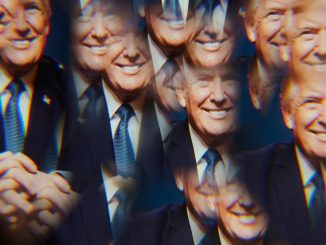 Donald Trump em um caleidoscópio