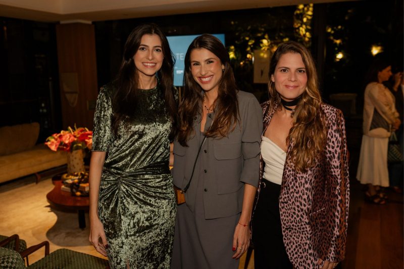 Luisa Santos, Lara Davila e Paloma Danemberg