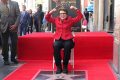 Billie Jean King na Calçada da Fama de Hollywood
