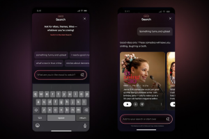 Foto da nova interface da Netflix, com ferramentas de busca por IA e vídeos verticais