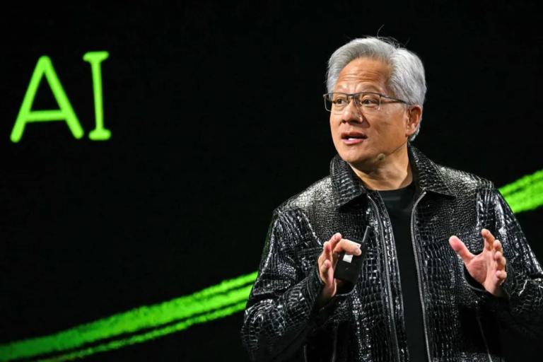 Foto do CEO da Nvidia, Jensen Huang