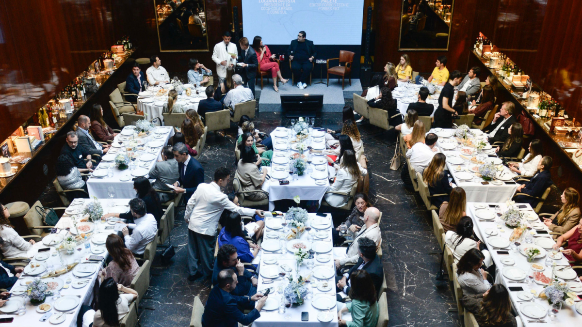 Foto do Power Lunch Forbes Melhores CMOs do Brasil