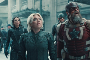 Foto de um trecho de Thunderbolts, novo filme da Marvel