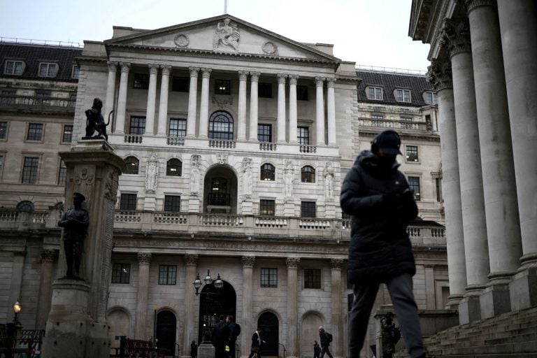 Sede do Banco da Inglaterra, em Londres