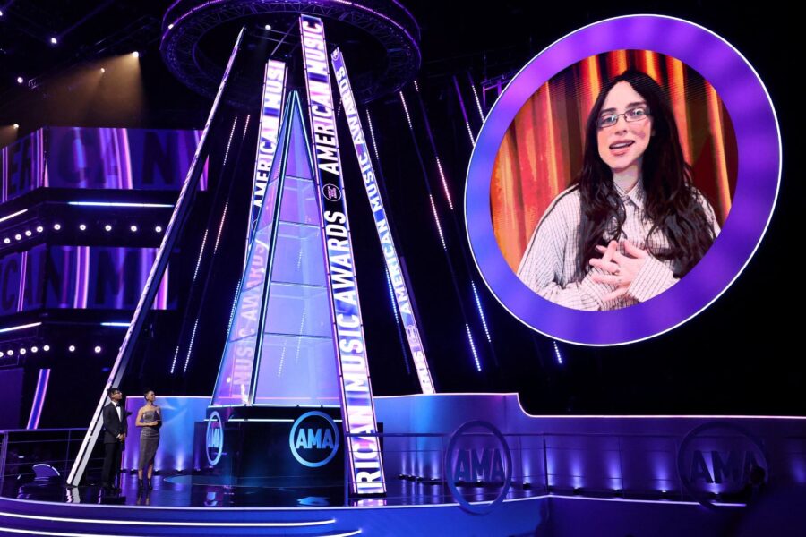 Billie Eilish no American Music Awards 2025