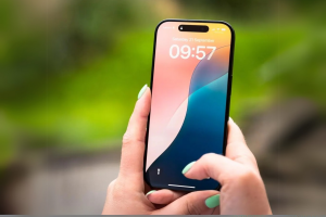 Foto de um iPhone