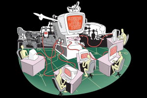 Imagem ilustrativa de startups com jornada de trabalho exaustiva