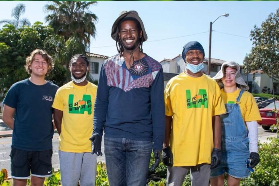 Hortas urbanas em Los Angeles
