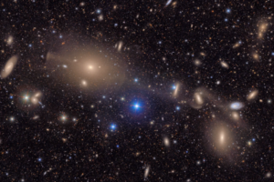 Imagem do espaço registrada pelo novo Observatório